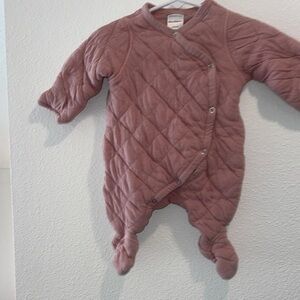 Hanna Anderrson quilted bunting suit